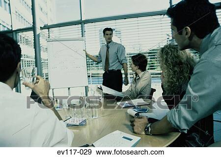 Stock Photo - Business presentation. Fotosearch