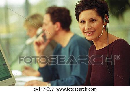 Call centre View Large Photo Image Stock Photo - Call centre. Fotosearch