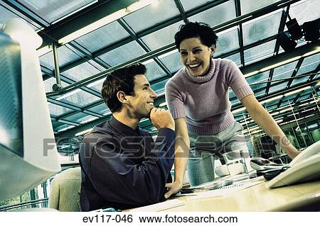 People in office View Large Photo Image Stock Photograph - People in office. Fotosearch