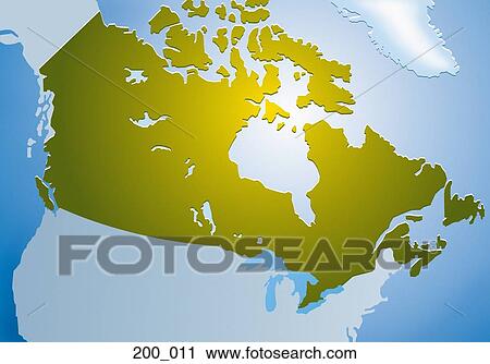 Map of Canada View Large Photo Image Stock Image - Map of Canada. Fotosearch