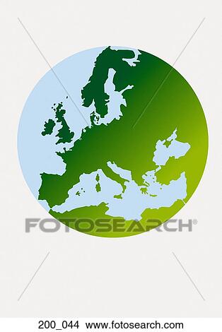 Map of Europe View Large Photo Image Picture - Map of Europe. Fotosearch