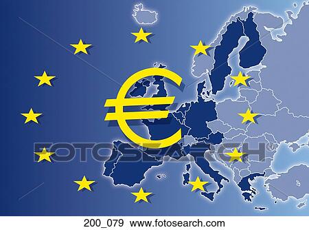Map of European Community View Large Photo Image Stock Photo - Map of European Community. Fotosearch
