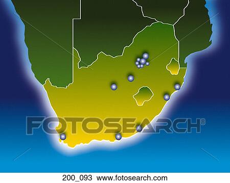 Map of South Africa View Large Photo Image Stock Image - Map of South Africa. Fotosearch
