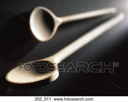 Wooden spoons View Large Photo Image Stock Image - Wooden spoons. Fotosearch