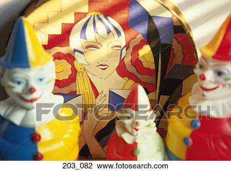 Stock Image - Clowns. Fotosearch