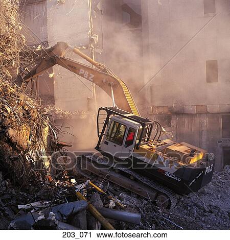 Stock Image - Demolition. Fotosearch