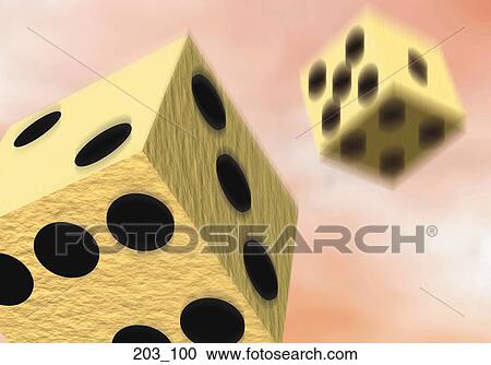 Stock Image - Dice. Fotosearch