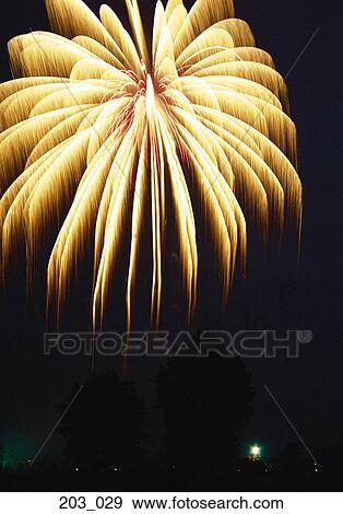 Stock Photo - Fireworks. Fotosearch