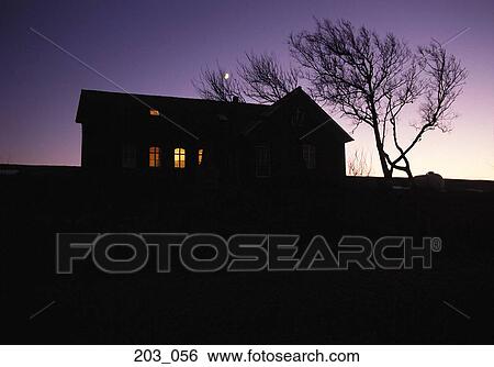 House in darkness View Large Photo Image Stock Photograph - House in darkness. Fotosearch