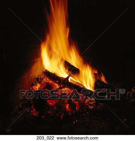Open fire View Large Photo Image Stock Image - Open fire. Fotosearch