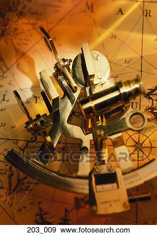 Stock Photo - Sextant. Fotosearch