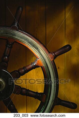 Stock Image - Steering wheel. Fotosearch