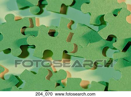 Stock Image - Jigsaw puzzle. Fotosearch