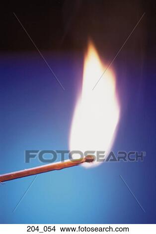 Picture - Lit match. Fotosearch