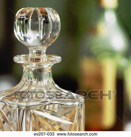 Crystal decanter View Large Photo Image Stock Image - Crystal decanter. Fotosearch