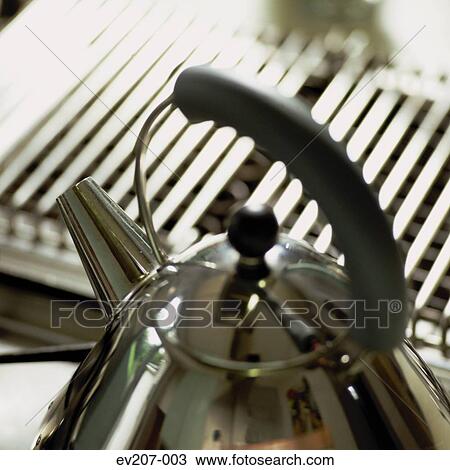 Stock Image - Kettle. Fotosearch