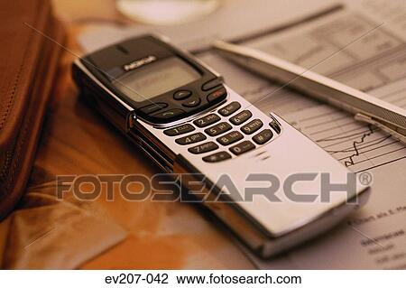 Stock Image - Mobile phone. Fotosearch