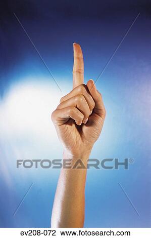 Stock Image - Wagging finger. Fotosearch