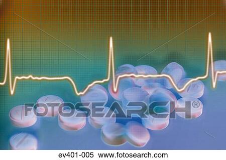 Heart trace View Large Photo Image Stock Photography - Heart trace. Fotosearch