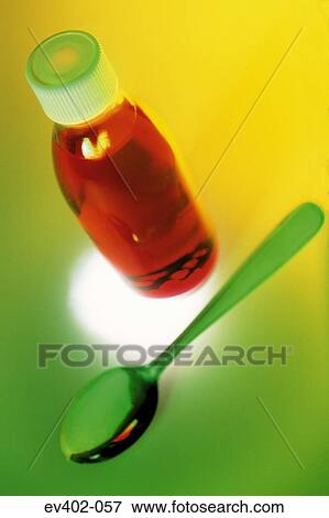 Cough medicine View Large Photo Image Stock Photo - Cough medicine. Fotosearch