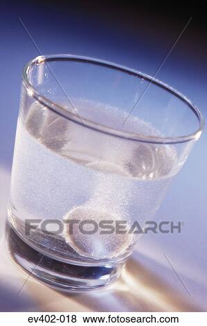 Stock Photo - Effervescent tablet. Fotosearch