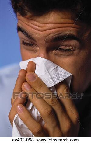 Man with flu View Large Photo Image Stock Photo - Man with flu. Fotosearch