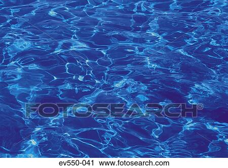 Stock Image - Patterns in water. Fotosearch
