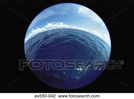 Stock Image - Sea and sky. Fotosearch