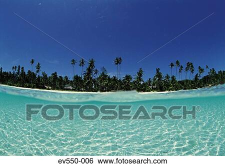 Tropical island View Large Photo Image Stock Photograph - Tropical island. Fotosearch