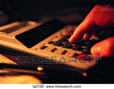 Stock Image - Calculator. Fotosearch