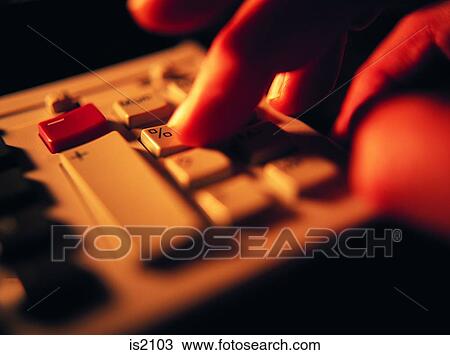 Stock Image - Calculator. Fotosearch