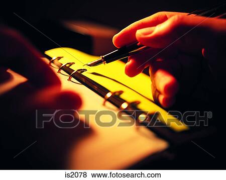 Pen and paper View Large Photo Image Stock Photo - Pen and paper. Fotosearch
