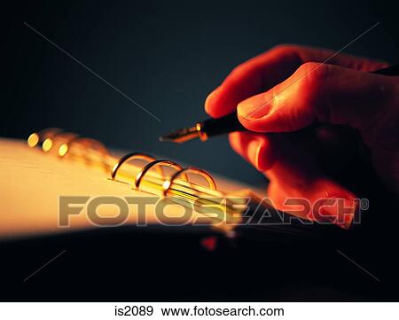 Pen and paper View Large Photo Image Stock Photo - Pen and paper. Fotosearch