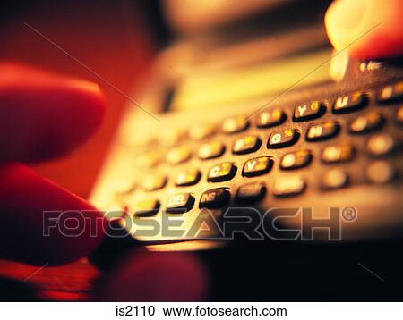 Stock Image - Personal organiser. Fotosearch