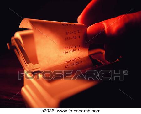 Stock Photograph - Receipt. Fotosearch