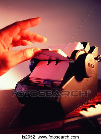 Stock Image - Rolodex. Fotosearch