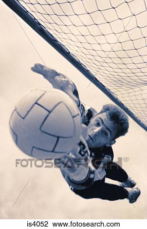 Stock Image - Football. Fotosearch