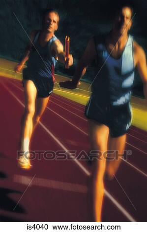 Stock Image - Relay. Fotosearch