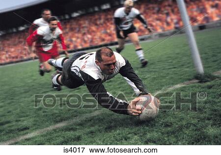 Rugby try View Large Photo Image Stock Photo - Rugby try. Fotosearch