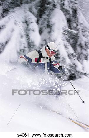 Stock Image - Skier. Fotosearch