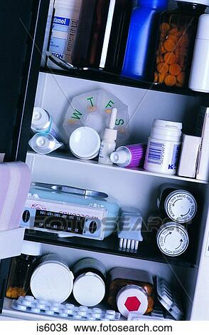 Stock Photo - Medicine cabinet. Fotosearch