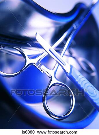 Stock Image - Surgical tools. Fotosearch