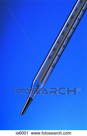 Stock Image - Thermometer. Fotosearch