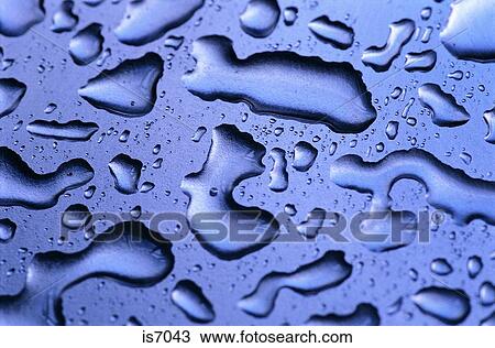 Drops on metal View Large Photo Image Stock Image - Drops on metal. Fotosearch