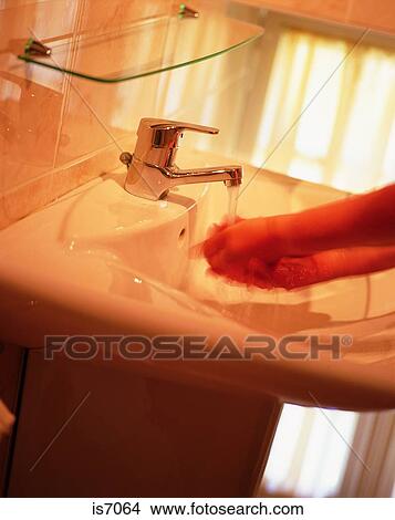 Washing hands View Large Photo Image Picture - Washing hands. Fotosearch
