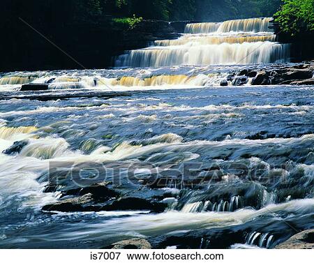 Stock Photo - Waterfall. Fotosearch