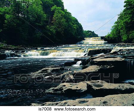 Waterfall View Large Photo Image Stock Photo - Waterfall. Fotosearch