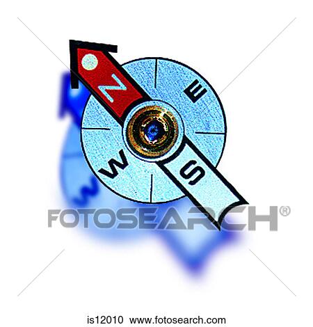Stock Image - Compass. Fotosearch