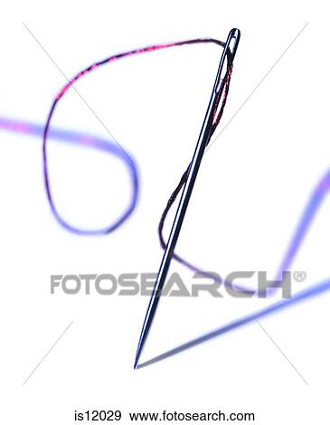 Needle and thread View Large Photo Image Stock Photo - Needle and thread. Fotosearch