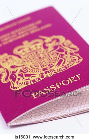 British passport View Large Photo Image Stock Image - British passport. Fotosearch